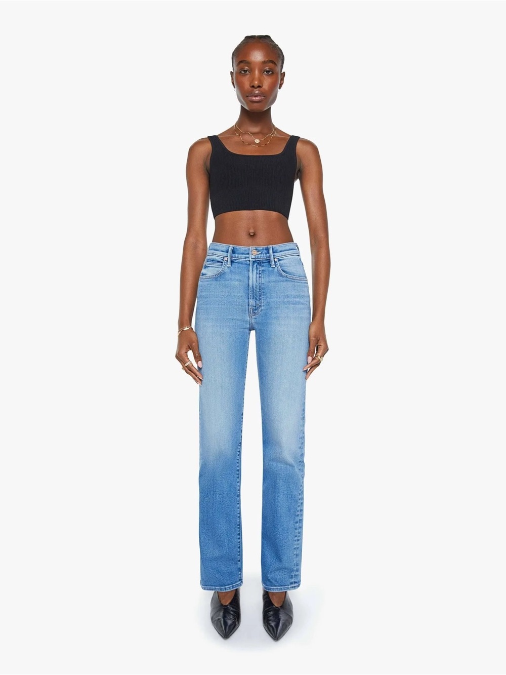 Mother Jeans The Kick It in Fan Favorite, Size 30 & 31 NWT - Picture 4 of 9